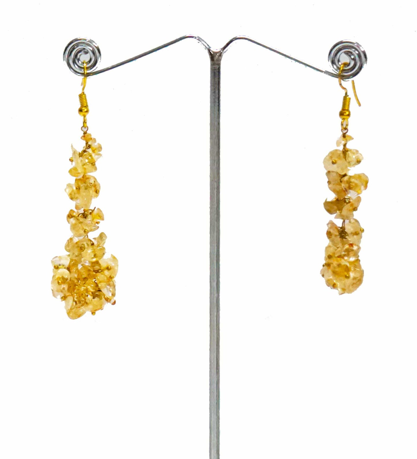 Amber Cluster Dangler