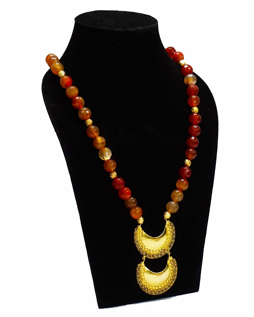 Temple Layered Opera Necklace