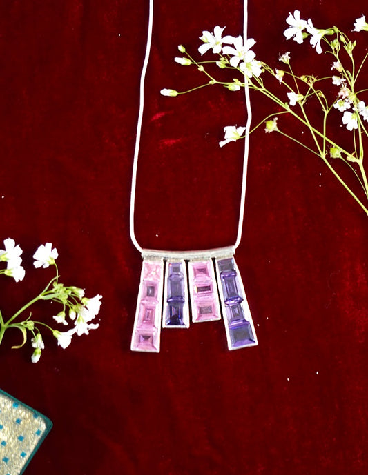 Signature Purple Pink Necklace