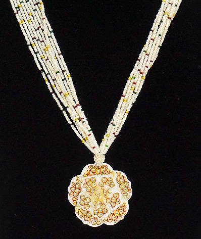 Flower Paint Princess Necklace