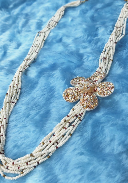 Flower Paint Princess Necklace
