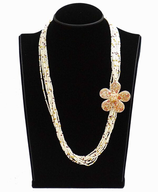 Flower Paint Princess Necklace
