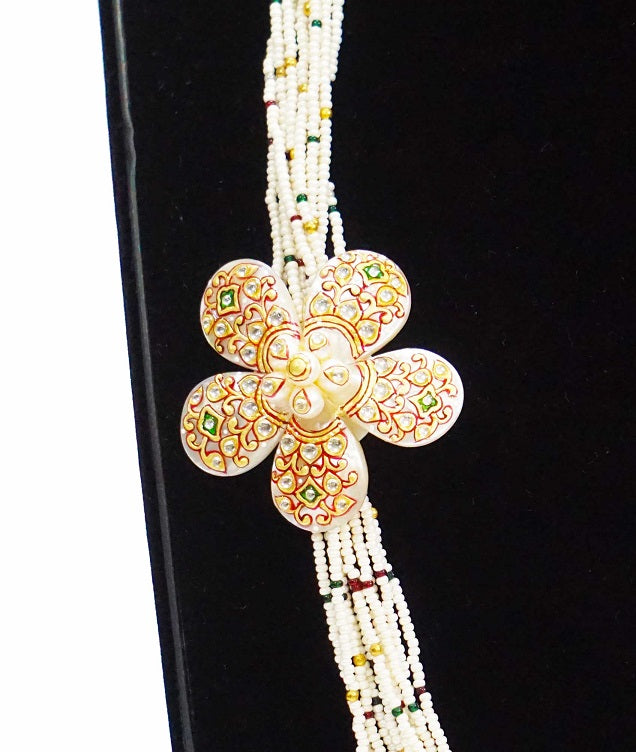 Flower Paint Princess Necklace