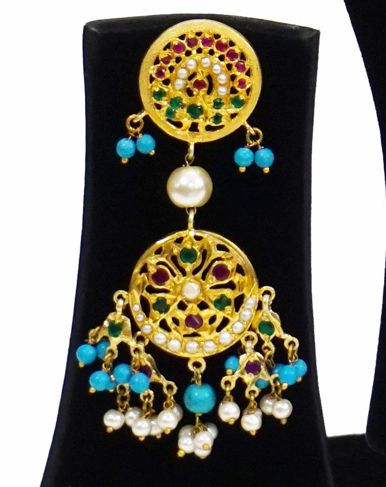 Aari Round Designer Necklace Set