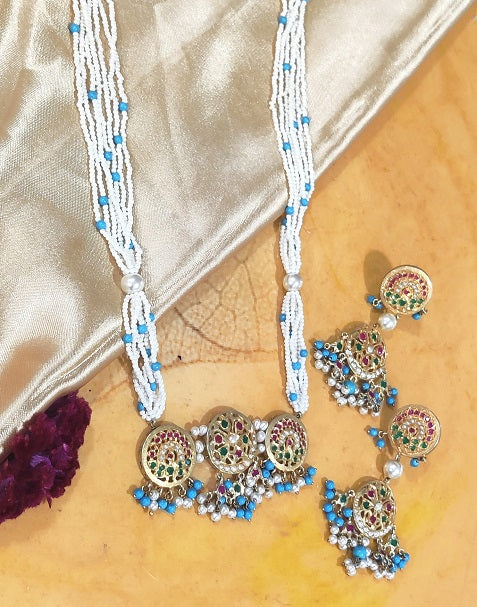 Aari Round Designer Necklace Set