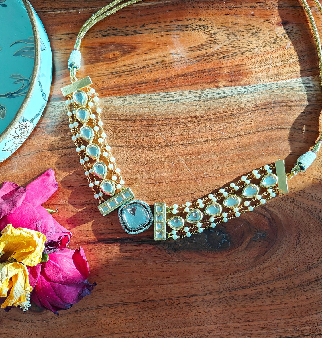 Alankar Polki Chokar Necklace