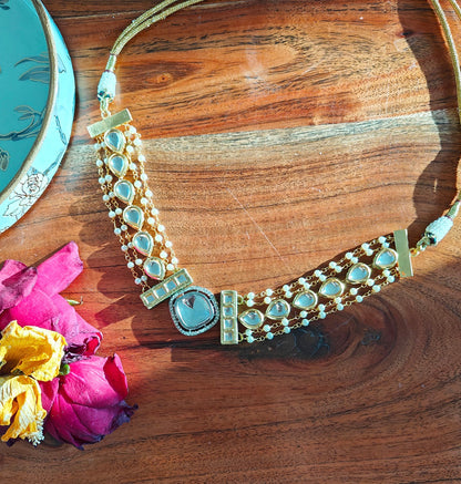 Alankar Polki Chokar Necklace