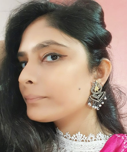 Alankar Chand Suraj Shehnai Earring