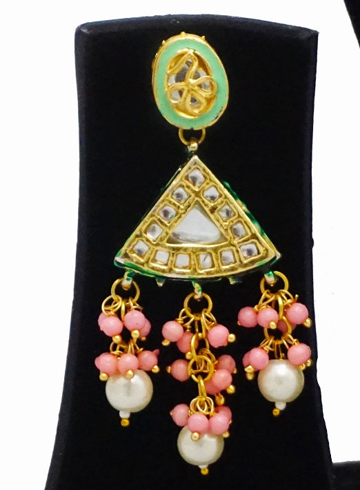 Alankar Pink Meenakari Princess Set