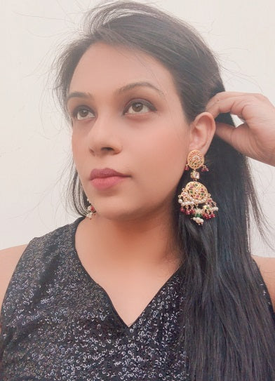 Aari Pearl Designer Necklace Set