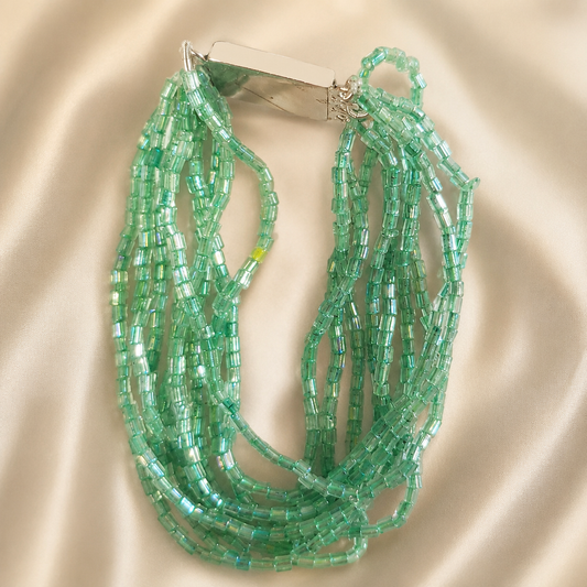 Mint Green Bunch Bracelet