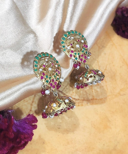 Pear Aari Jhumka