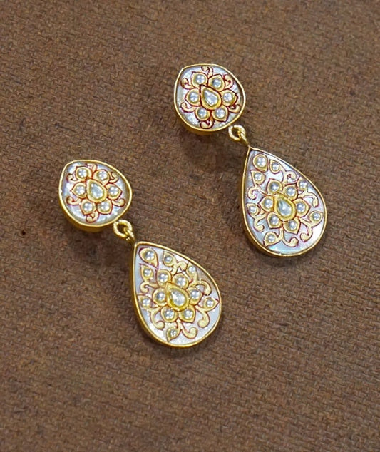 Pearl Pear Drop Earrings