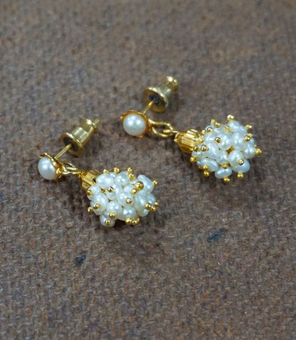 Pearl Ball Drop Earring