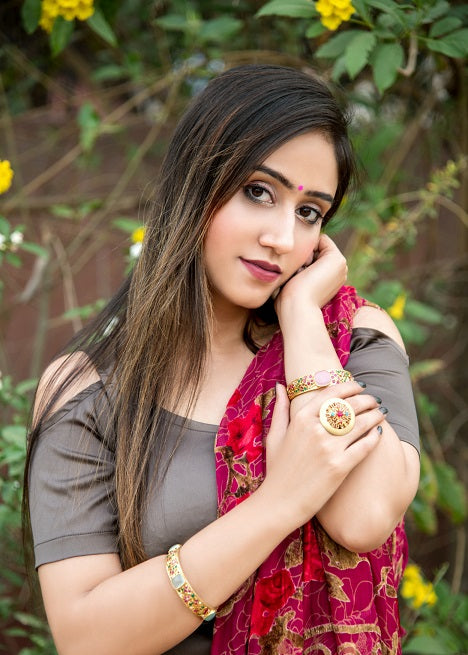 Aari Pink Kadaa